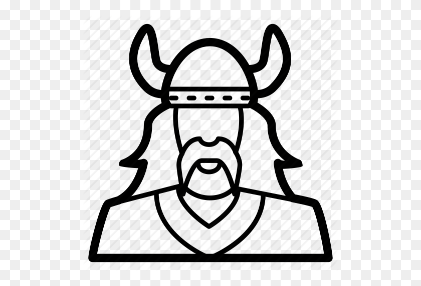 512x512 Helmet, Man, Medieval, Viking, War, Warrior Icon - Warrior Helmet Clipart