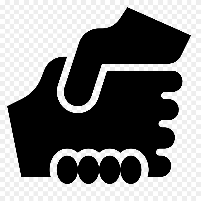 1600x1600 Helping Hand Icon - Helping Hand PNG