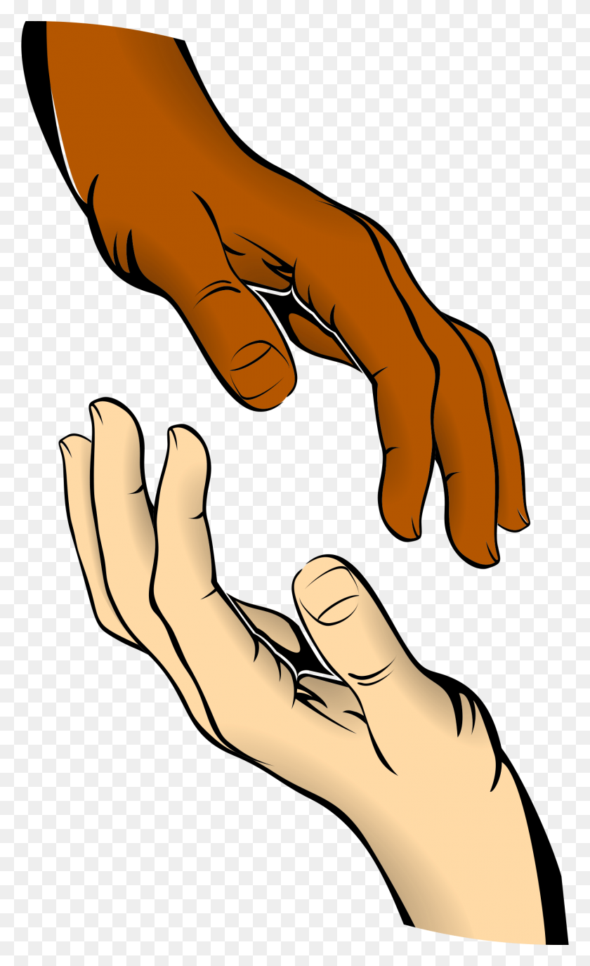 1423x2400 Helping Hands Cliparts - Helping Hand PNG