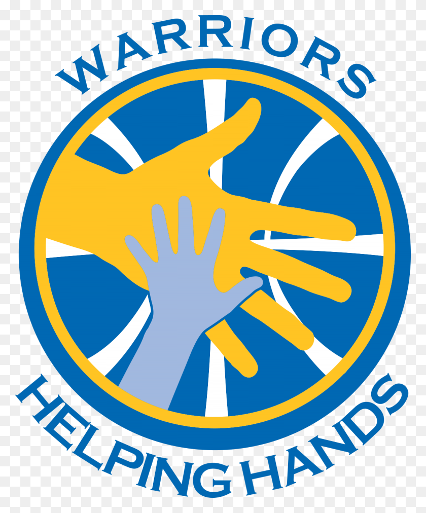 1170x1429 Helping Hands Golden State Warriors - Warriors PNG