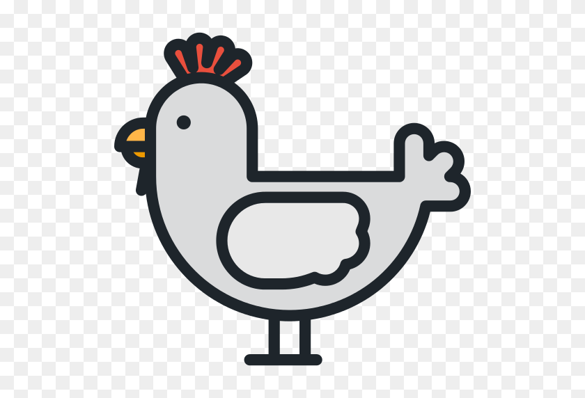 512x512 Hen Png Icon - Hen PNG