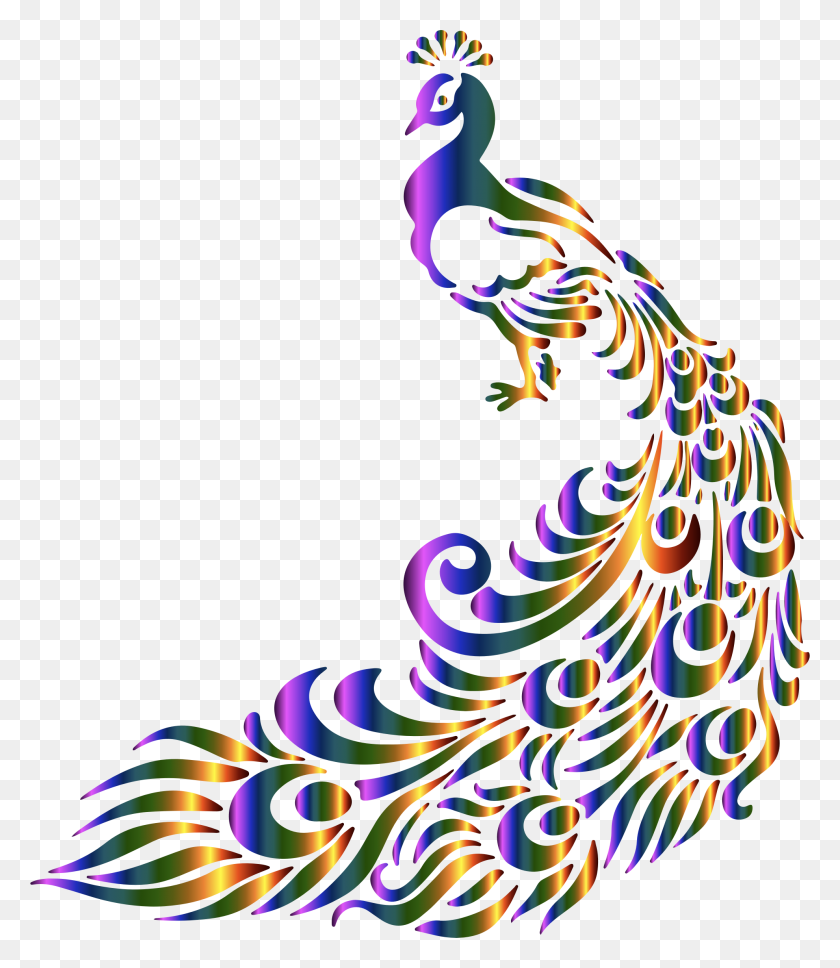 1980x2306 Henna Vector Peacock Huge Freebie! Download For Powerpoint - Henna Clipart
