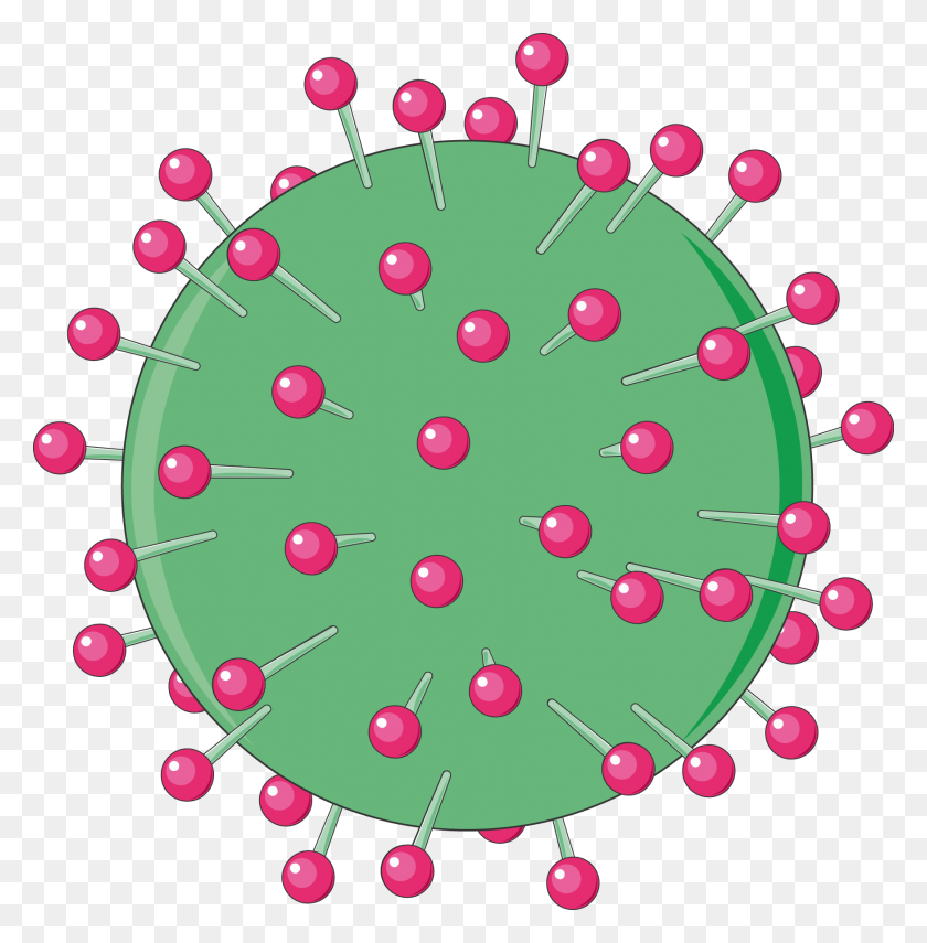 1750x1785 Hepatitis Virus - Virus Clipart