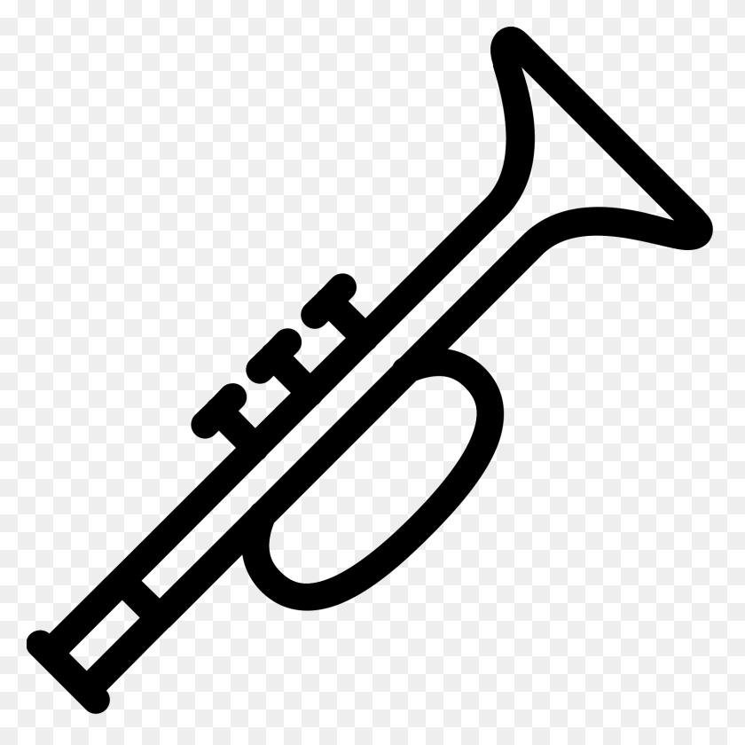 1600x1600 Herald Trumpet Icon - Trumpet PNG