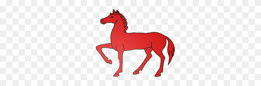 288x219 Heraldic Horse - Horse PNG
