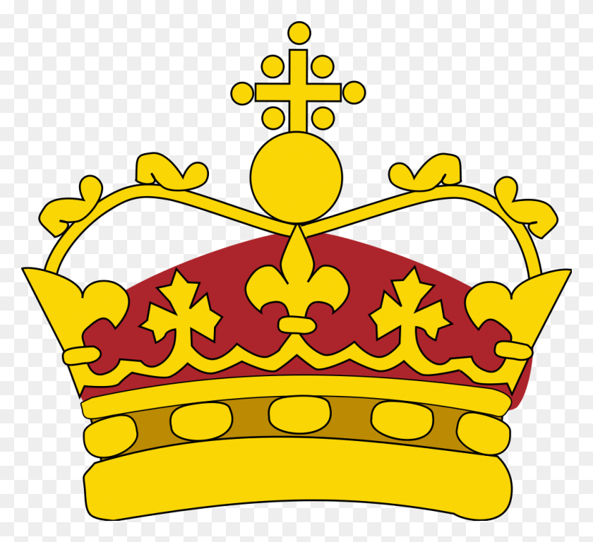 1000x908 Heraldic Royal Crown Of Scotland - Crown Royal PNG