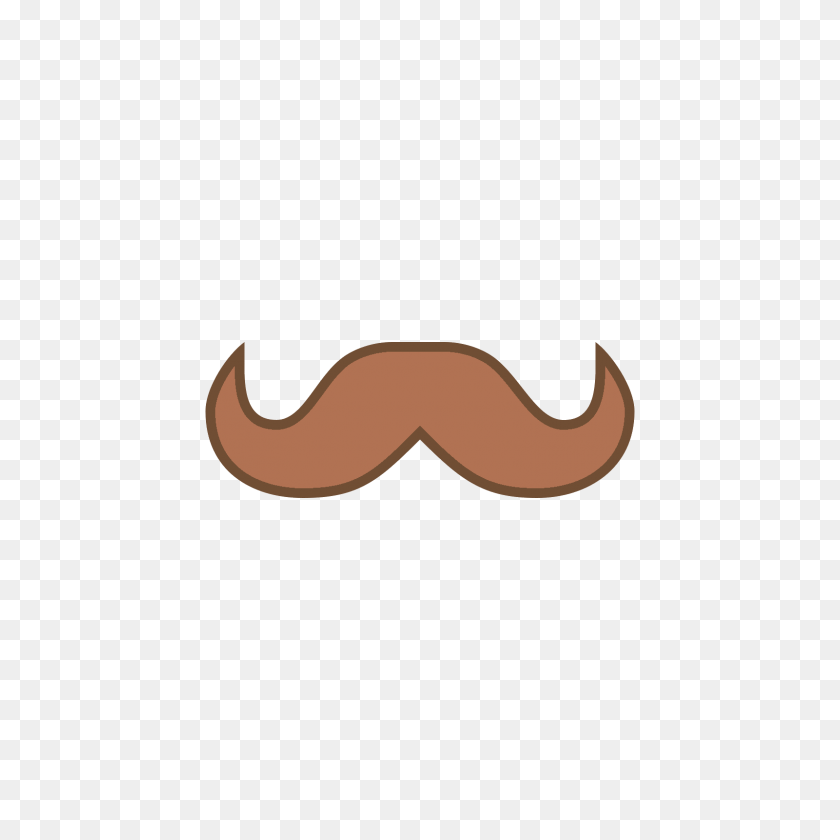 1600x1600 Hercule Poirot Mustache Icon - Facial Hair PNG