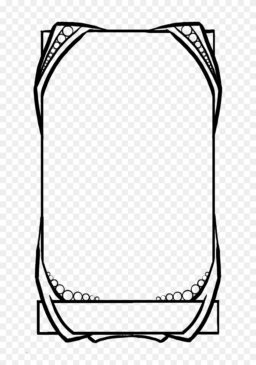 702x1136 Here Is The Basic Template I Use For My Tarot Cards Feel Free - Tarot Card Clipart