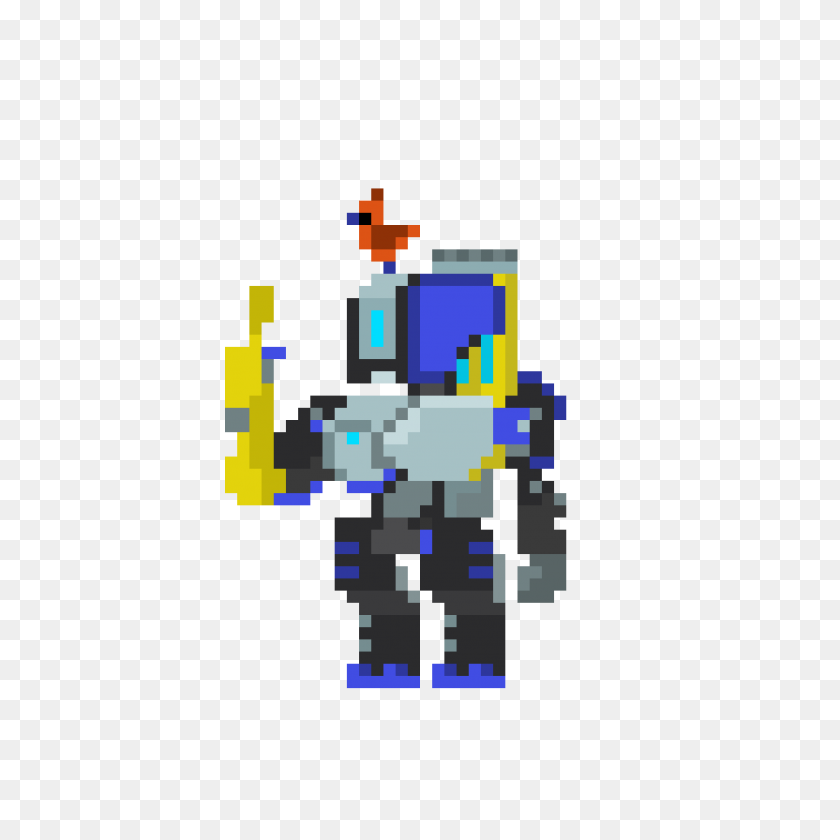 2048x2048 Here's A Random Pixel Art Blizzcon Bastion That I Made Because I - Bastion PNG