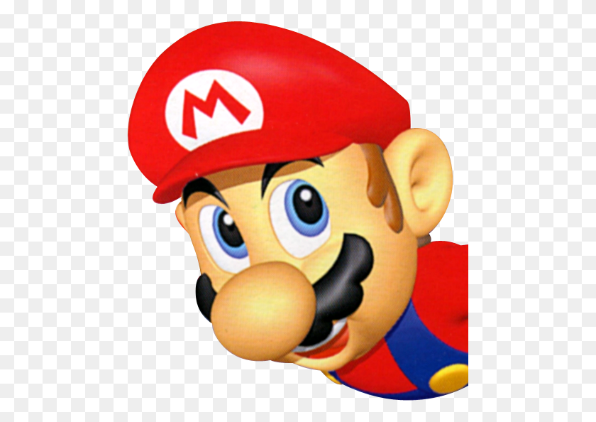 481x534 Here's A Transparent Png Of Mario Leaning Into Frame Like He's Got - Funny PNG