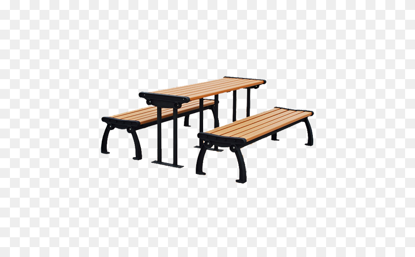 460x460 Heritage Style Recycled Plastic Picnic Table And Benches - Picnic Table PNG