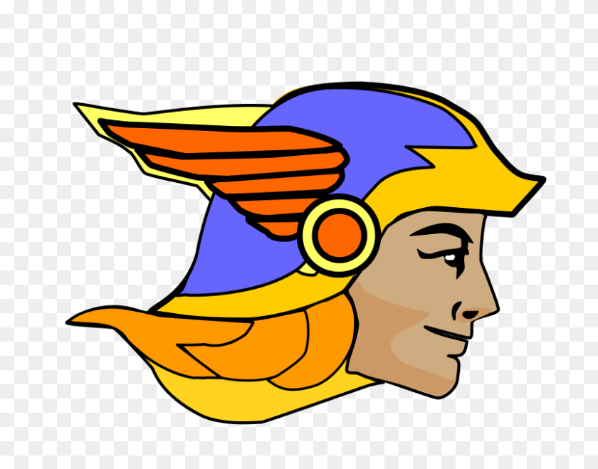 800x615 Hermes Wings Costume - Mercury Clipart