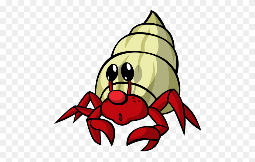 492x474 Hermit Crab Clipart Cartoon - Hermit Crab Clipart