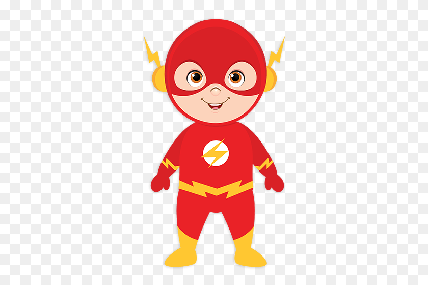 288x500 Heroes Y Heroinas Dibujos - Flash Superhero Clipart