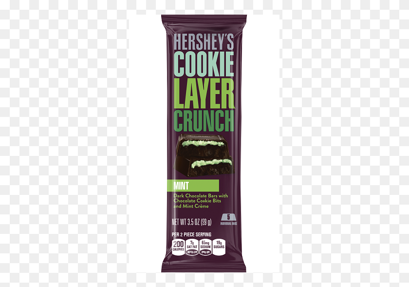 529x529 Hershey's Cookie Layer Crunch Mint Bar - Hershey Bar PNG