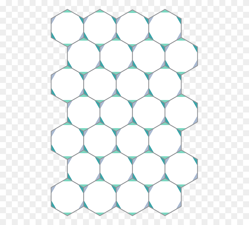 497x700 Azulejos Hexagonales R - Patrón Hexagonal Png