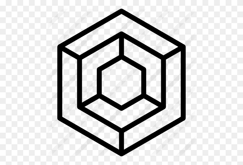 512x512 Hexagon - Hexagon Pattern PNG