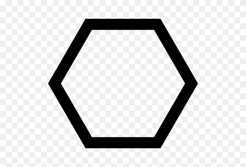 512x512 Hexagon - Hexagon PNG