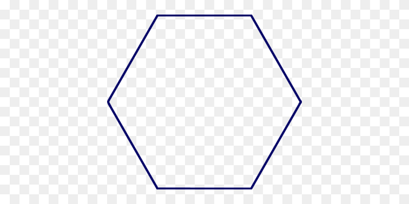 400x360 Hexagon - Hexagon PNG