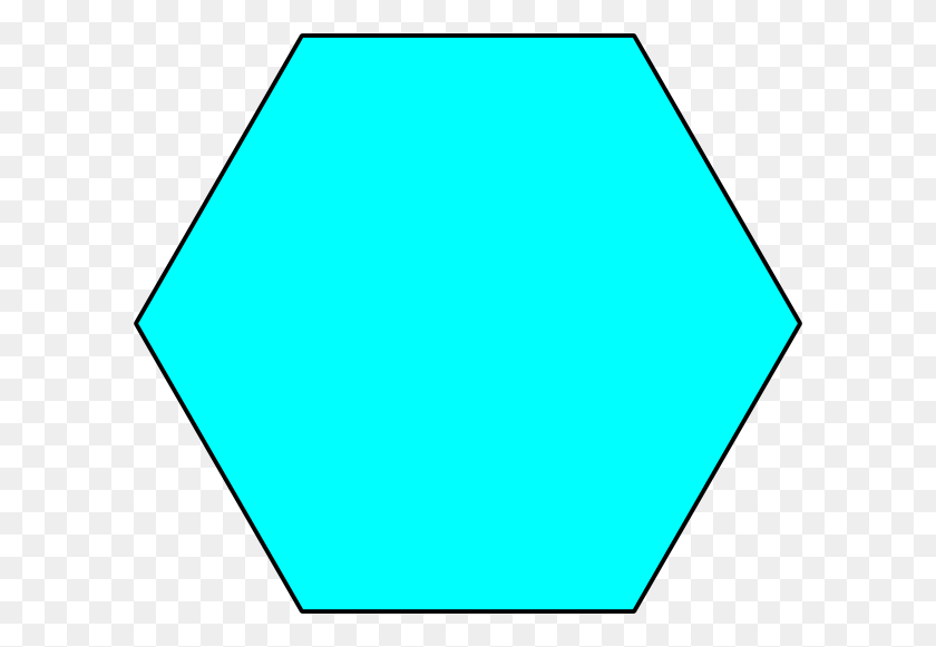 600x521 Hexagon Clip Art - Hexagon Clipart