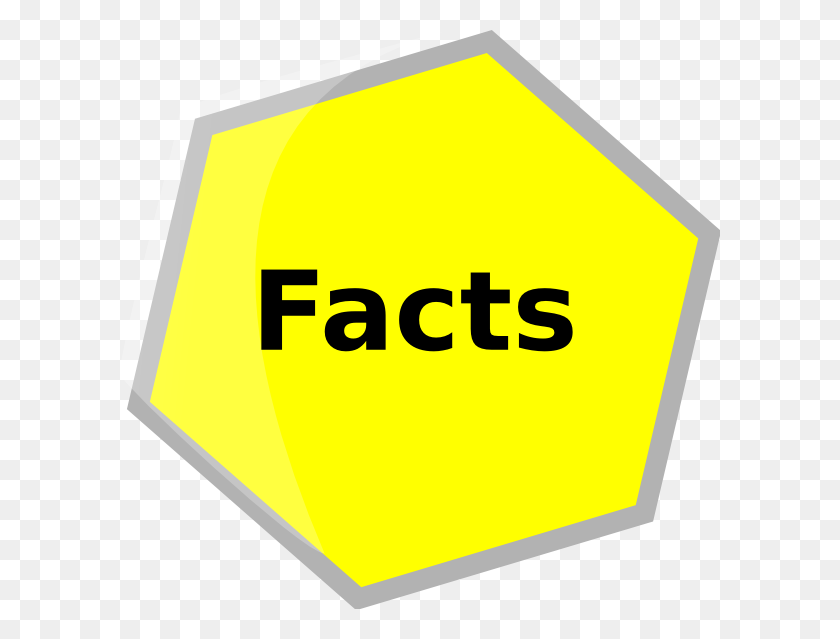 600x579 Hexagon Gris Facts Clip Art - Facts Clipart