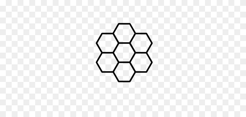 249x340 Hexagon Honeycomb Point Line Computer Icons - Hex Grid PNG