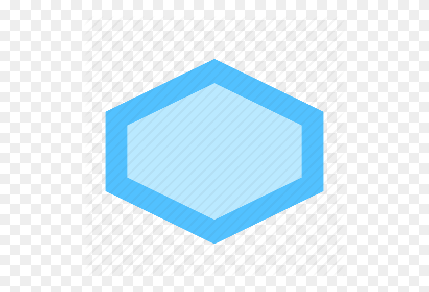 512x512 Hexagon Icon - Hex Pattern PNG