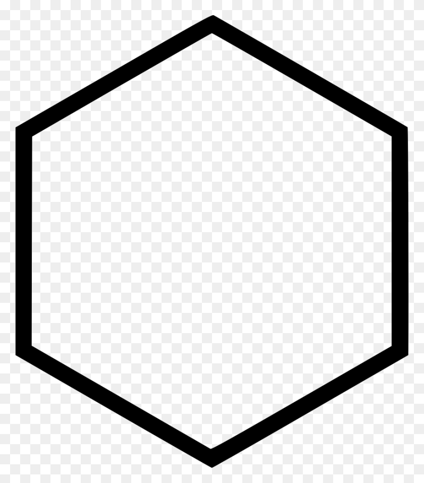 852x980 Hexagon Png Icon Free Download - Hexagon PNG