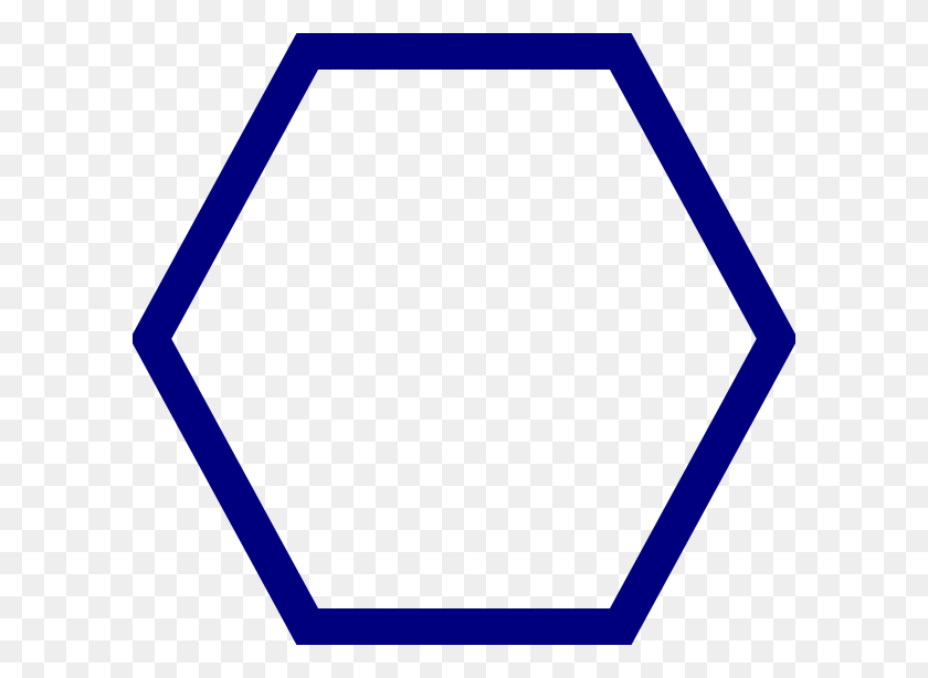 600x554 Hexagon Shape Clip Art - Rhombus Clipart