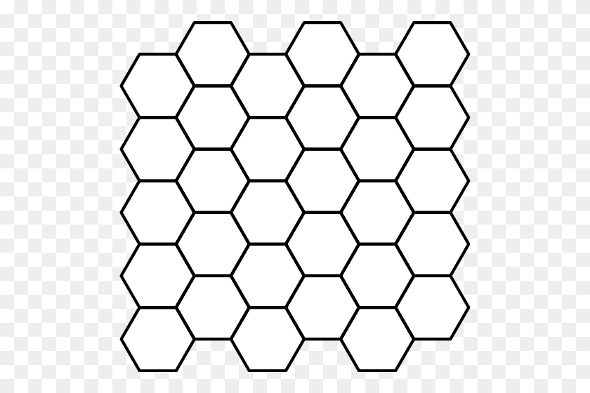 500x500 Azulejos Hexagonales - Patrón Hexagonal Png