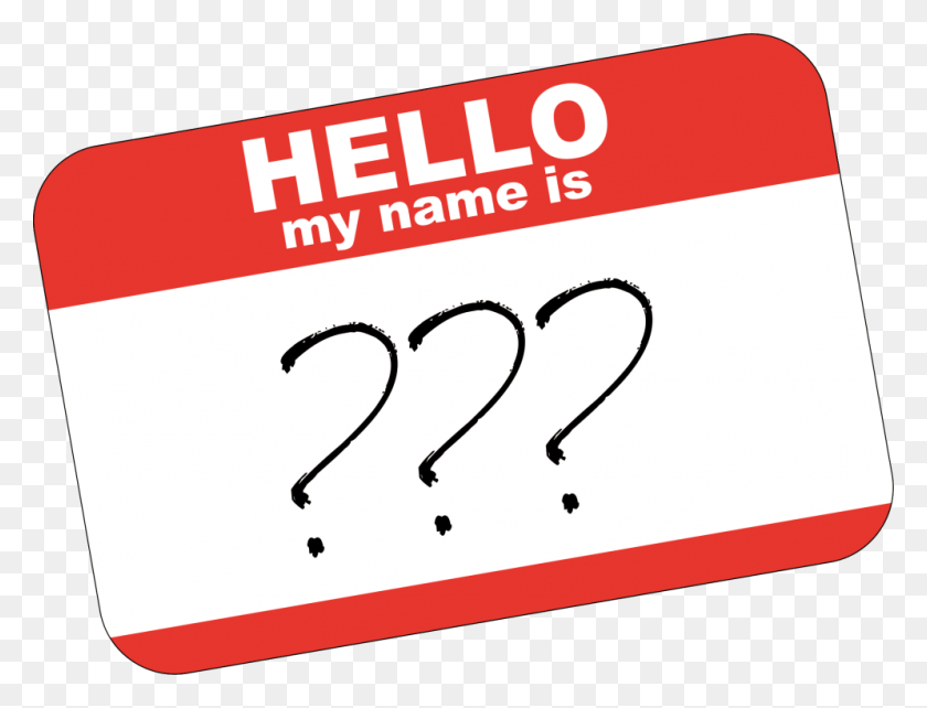 995x743 Hi! My Name Is - Crossfit Clipart