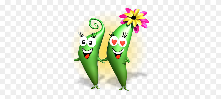 303x316 Hi! We're Sugar Snap Sweet Pea Delicious Vegetables That Are - Sweet Pea Clip Art