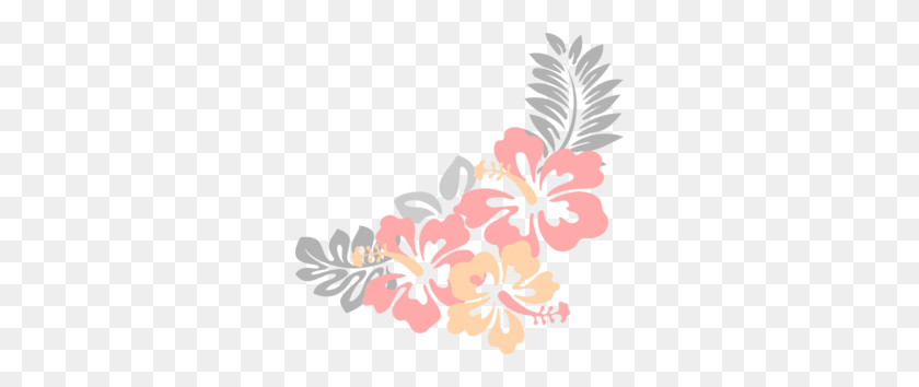 300x294 Hibiscus Clipart Red Object - Hibiscus PNG
