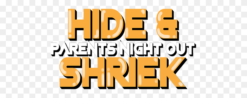 495x275 Hide Shriek - Parents Night Out Clip Art