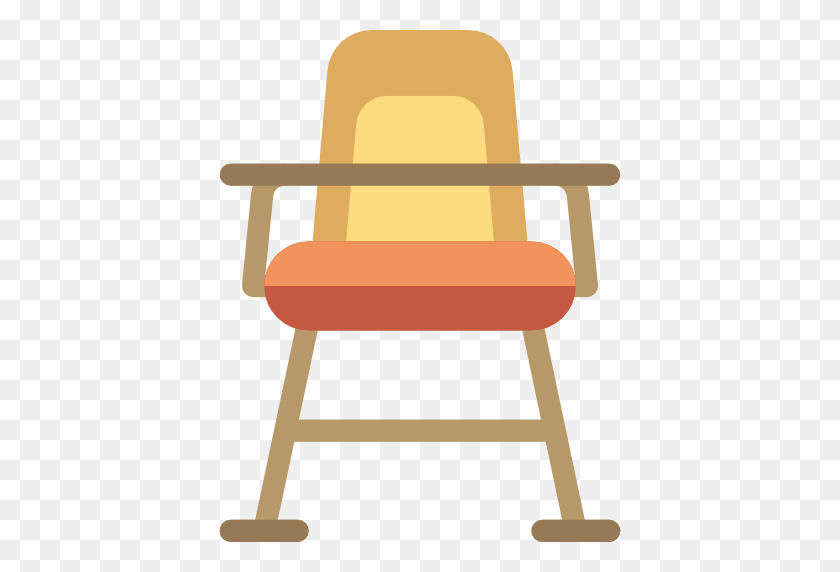 512x512 High Chair Clipart Clip Art Images - Sitting In Chair Clipart