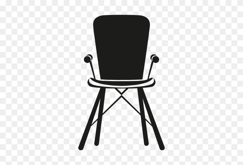 512x512 High Chair Flat Icon - Chair PNG