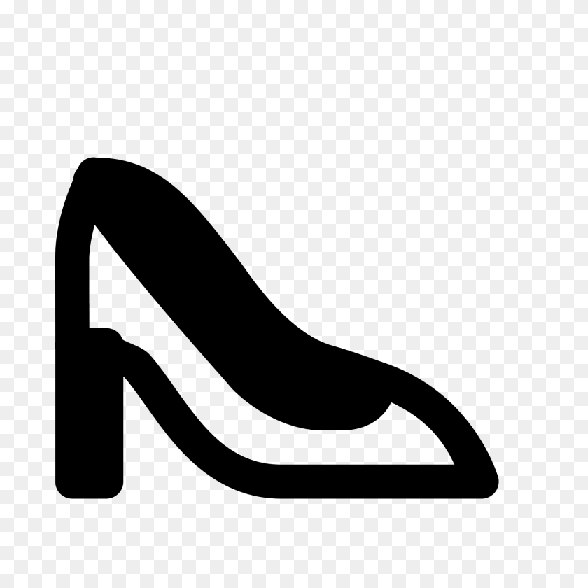 1600x1600 High Heeled Shoe Clip Art - High Heel Shoe Clipart