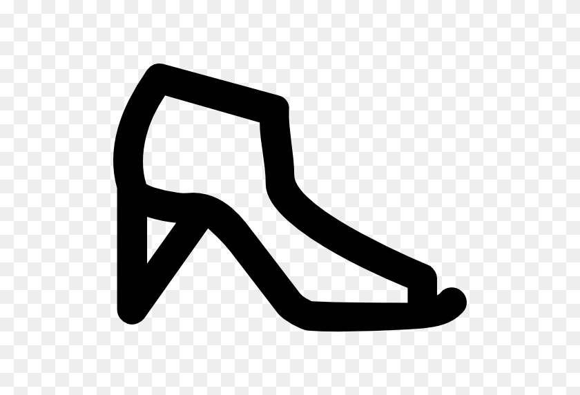 512x512 High Heels, Shoe, Fashion, Female, Footwear, Stiletto, Women Icon - Stiletto Heels Clipart