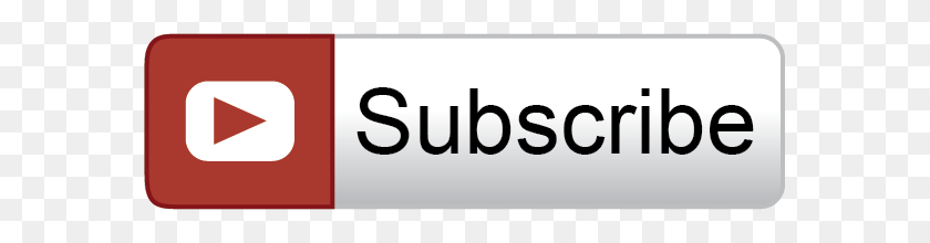 580x160 Кнопка Подписки На Youtube В Высоком Разрешении - Кнопка Подписки На Youtube Png