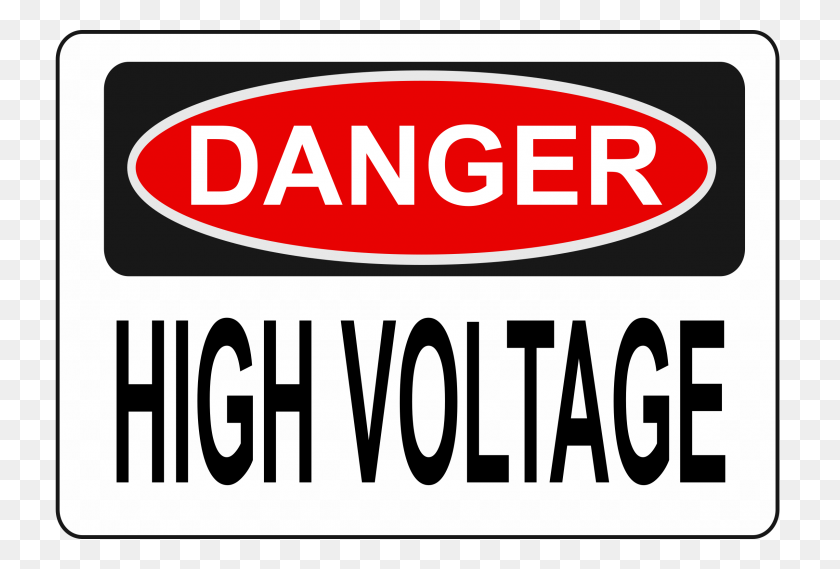 2400x1568 High Voltage Clipart - Construction Sign Clipart