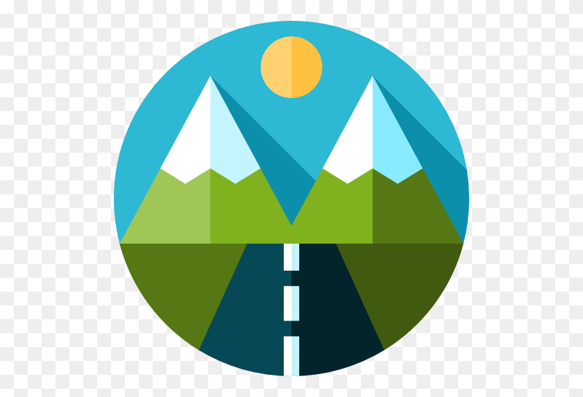 512x512 Highway, Orientation, Transport, Roads, Directions Icon - Highway PNG