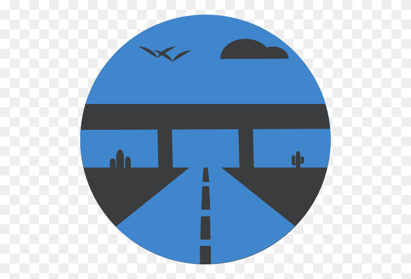 512x512 Highway Png Icon - Highway PNG