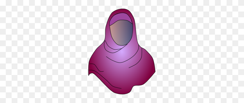 231x297 Hijab No Face Clip Art - Muslim Woman Clipart