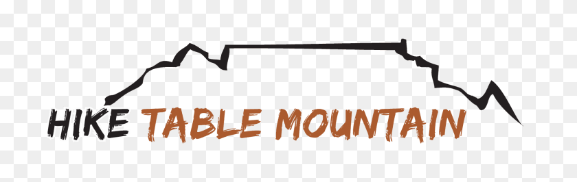 1812x479 Hike Table Mountain Table Mountain Guided Hikes Hiking Guides - Mountain Logo PNG