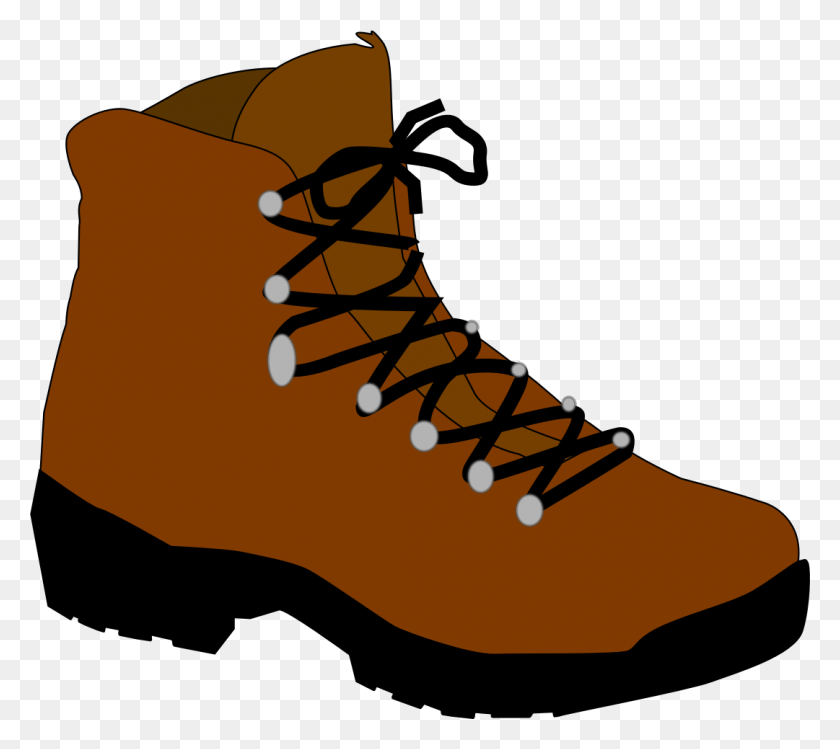 1081x956 Hiking Boot Icons Png - Boot PNG