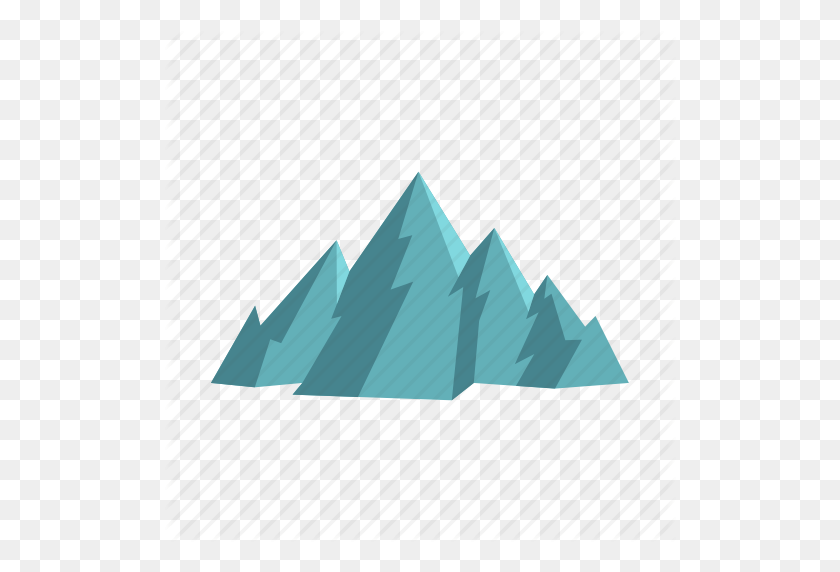 512x512 Hill, Ice, Mountain, Season, Snow, Travel, Winter Icon - Mountain Icon PNG