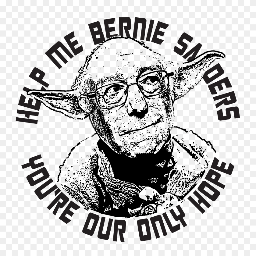 3000x3000 Hillary And Her Campaign Are Going All Out To Distract, Upset - Bernie Sanders Clipart