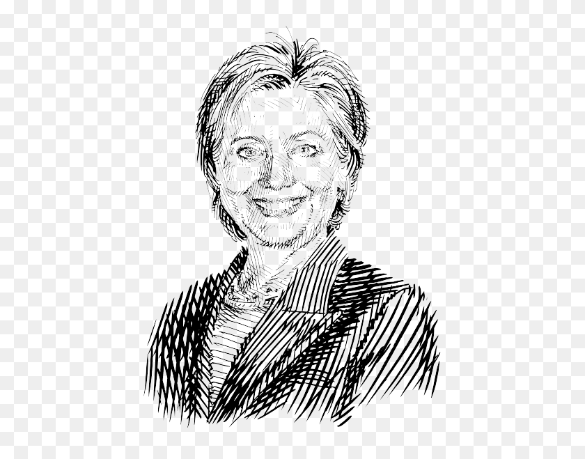 447x599 Hillary Clinton - Hillary Clinton Face PNG