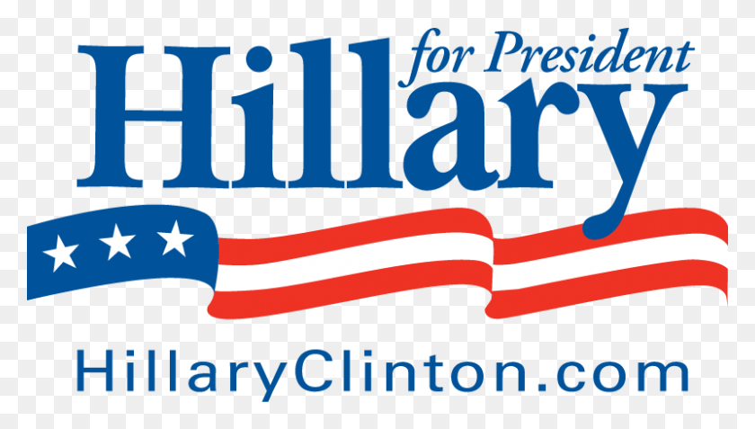 800x428 Hillary Clinton For President Logo Transparent Png - Hillary Clinton PNG