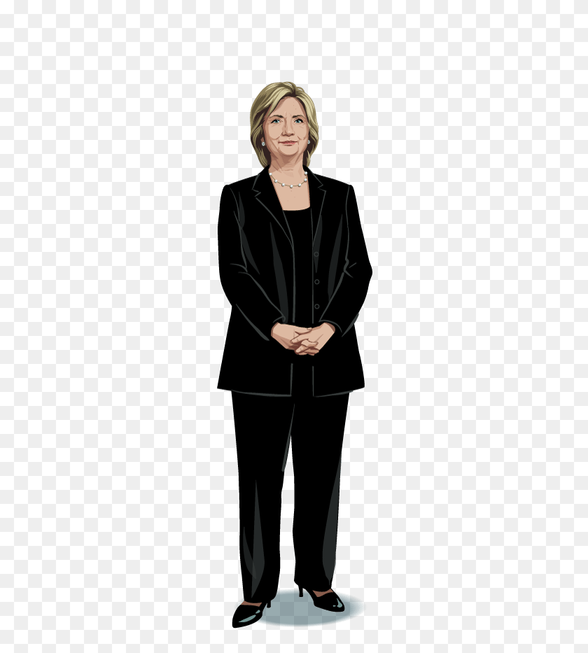 300x873 La Presidenta De Hillary Clinton - Jensen Ackles Png